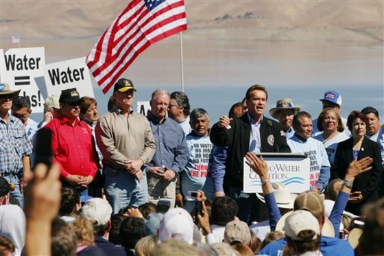 CORRECTION Water Protest