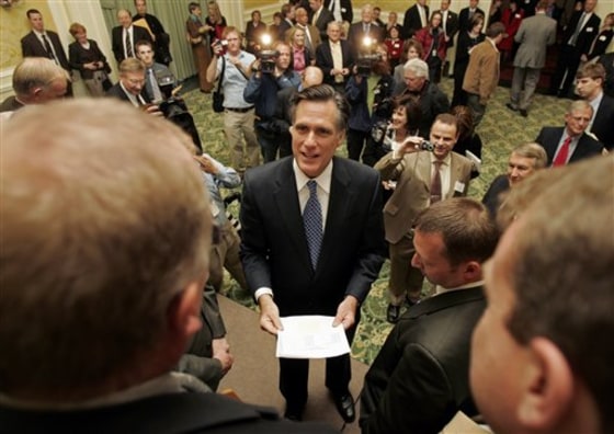 Romney Mormons