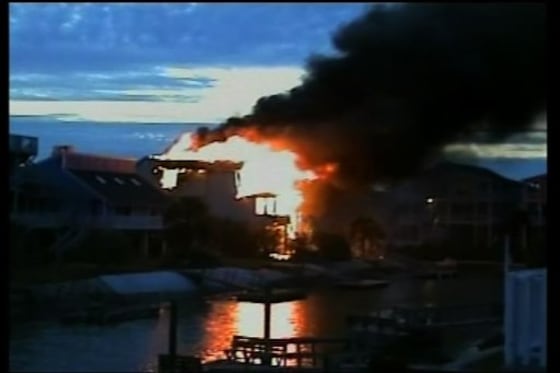 Beach House Fire