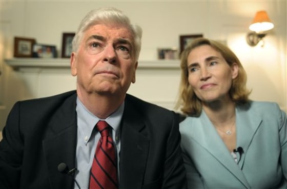 APTOPIX Senate Dodd-Cancer