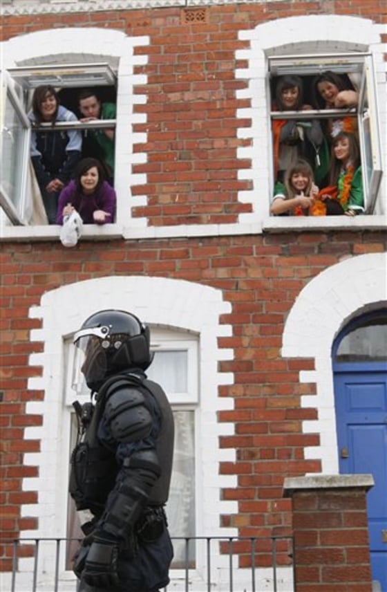 APTOPIX BRITAIN NORTHERN IRELAND CIVIL UNREST