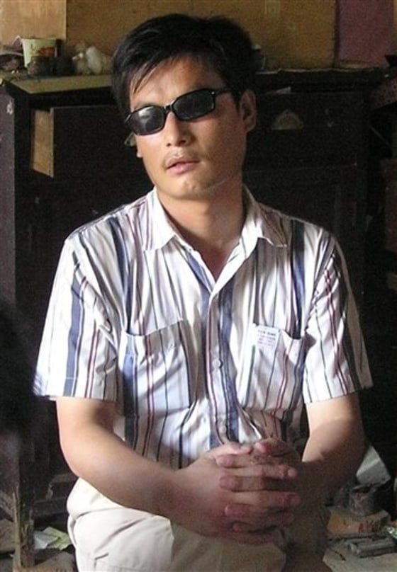 CHINA BLIND ACTIVIST