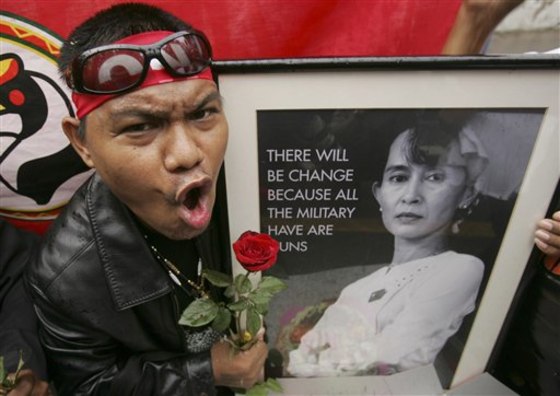 Thailand Myanmar Suu Kyi Birthday