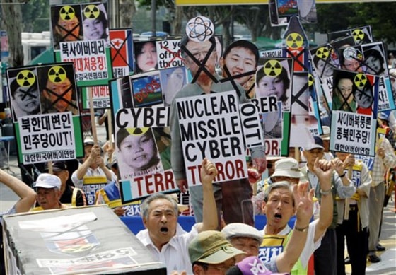 North Korean army suspected in cyber attacks