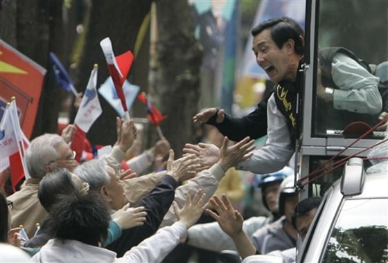 APTOPIX Taiwan Presidential Election