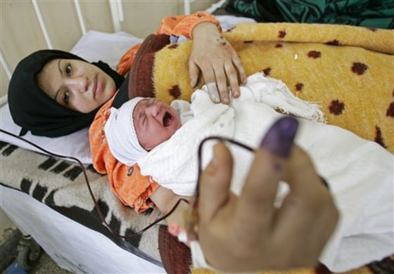 APTOPIX Iraq Election Early Voting