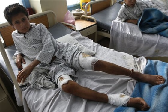 Afghan Bombing Aftermath