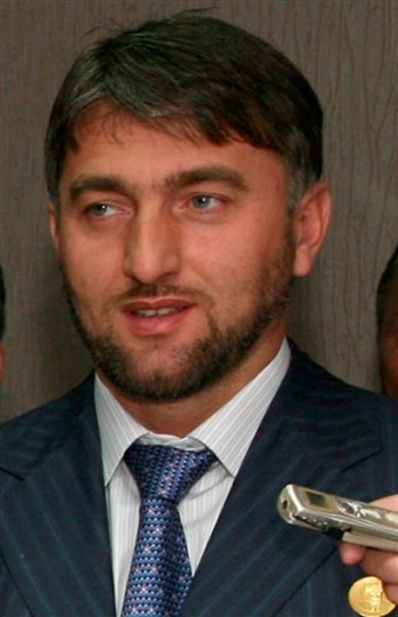 CORRECTION Russia Dubai Chechen Slain