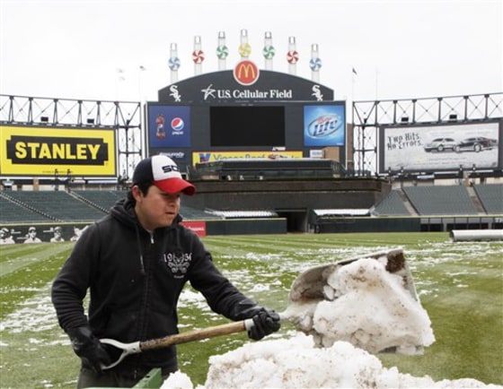 APTOPIX Royals White Sox PPD Baseball