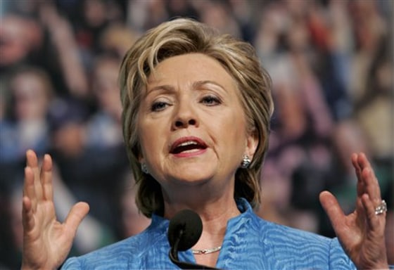 Sen. Hillary Clinton an artful dodger