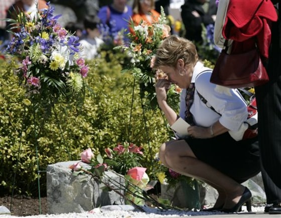 APTOPIX Virginia Tech Anniversary