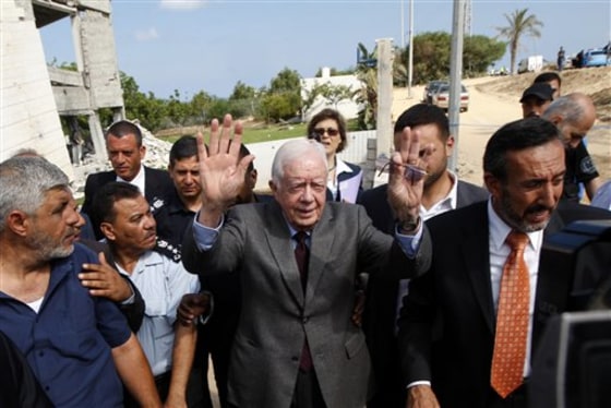 MIDEAST ISRAEL PALESTINIANS CARTER