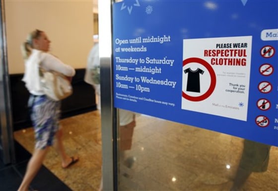 Dubai Indecent Behavior