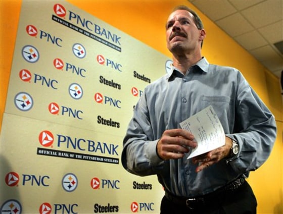 STEELERS IN WHITE FOOTBALL