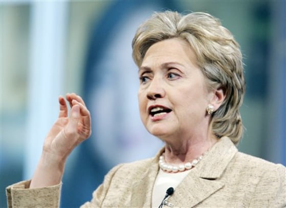 Democrats Union Rally Clinton 2008