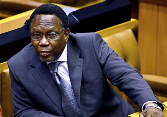 APTOPIX SOUTH AFRICA POLITICS