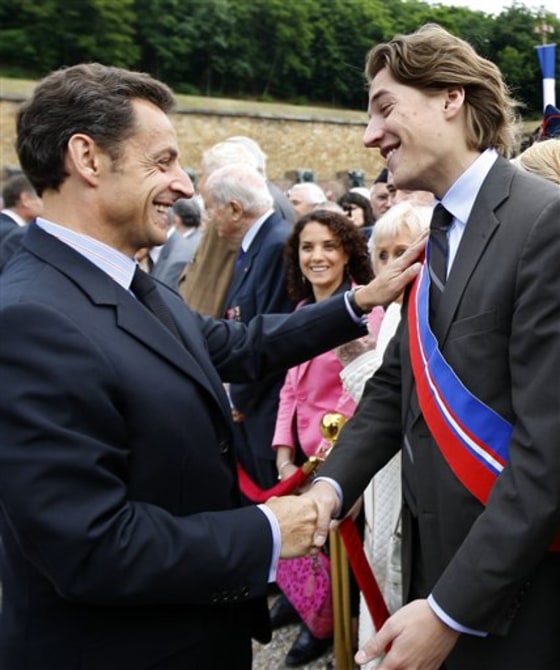 FRANCE SARKOZY S SON