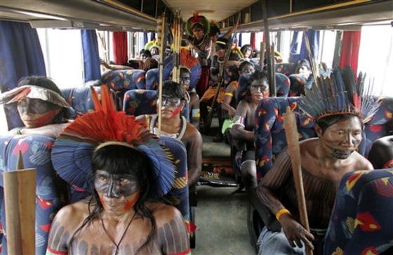APTOPIX Brazil Dam Protest