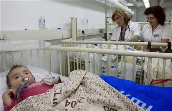 MIDEAST ISRAEL PALESTINIANS UNDERGROUND HOSPITAL