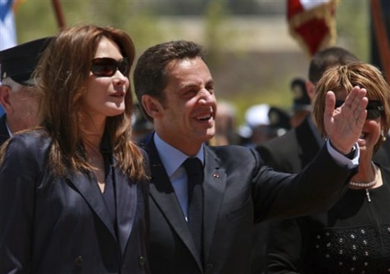 MIDEAST ISRAEL PALESTINIANS FRANCE