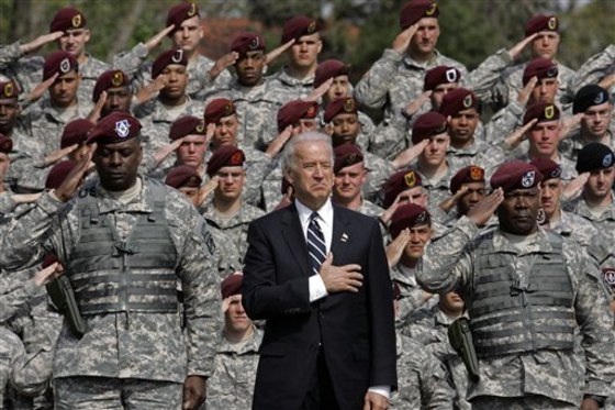 APTOPIX US Biden Troops