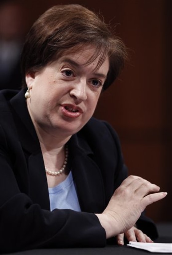 elena kagan senate vote