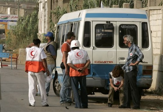 LEBANON VIOLENCE RED CROSS
