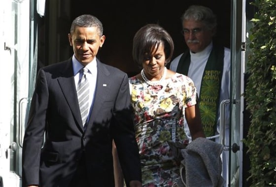 Barack Obama, Michelle Obama, Luis Leon