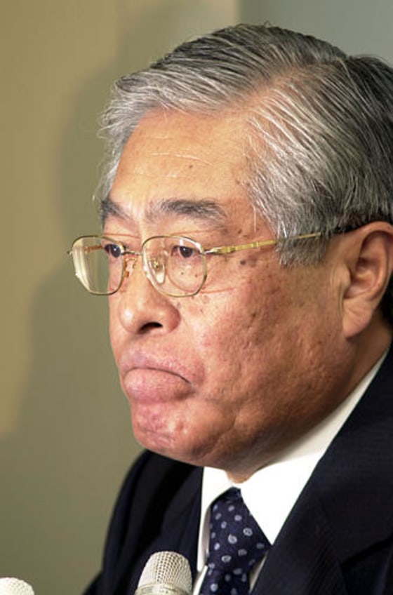 Katsuhiko Kawasoe was arrested last week on suspicion of hiding auto defects.