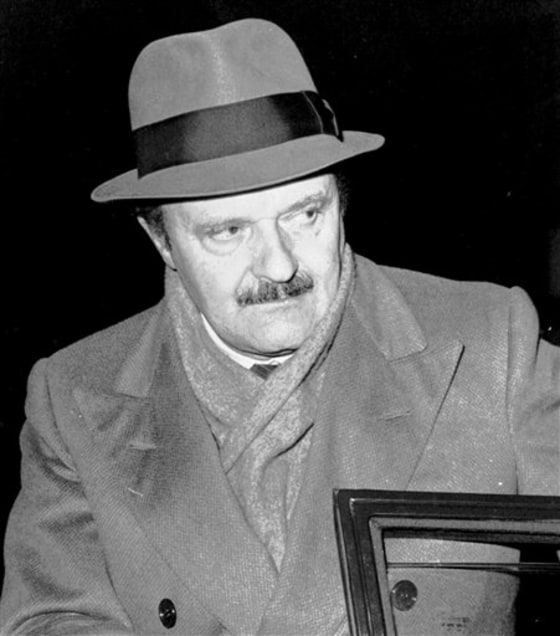 Italian financier Roberto Calvi, a financial advisor to the Vatican shown here in 1981, headed the Banco Ambrosiano, which collapsed in one of Italy's largest fraud cases following the disappearance of $1.3 billion in loans the bank had made to dummy companies in Latin America. 