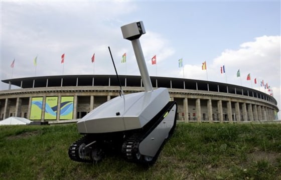 WCUP WORLD CUP SOCCER TECH BITS SECURITY ROBOTS