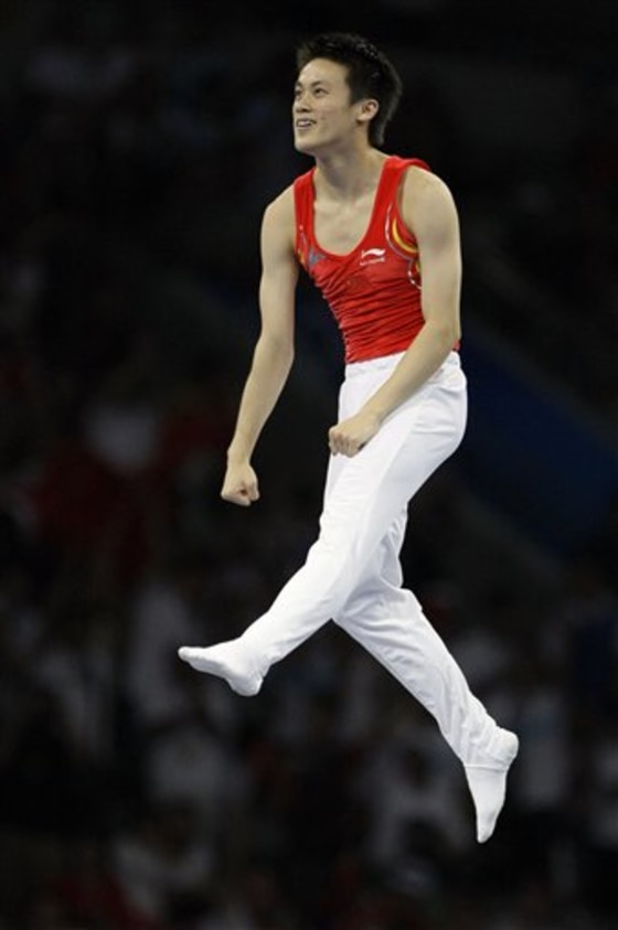 Beijing Olympics Trampoline Men