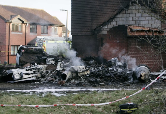 Aircraft Crashes Into Residential Properties