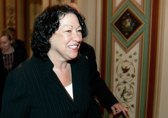 Supreme Court Justice Nominee Sonia Sotomayor Meets With Senators In DC