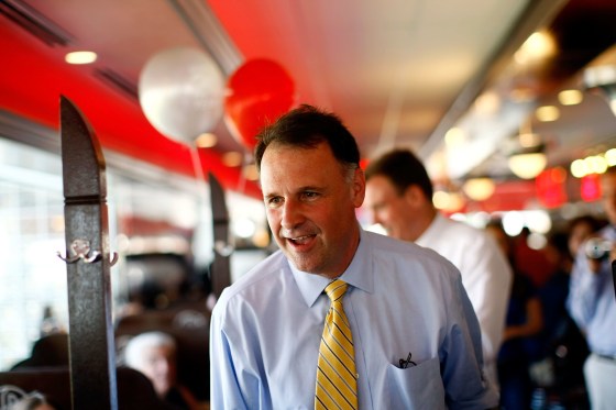 Virginia Gubernational Candidate Creigh Deeds Meets With Voters At Diner