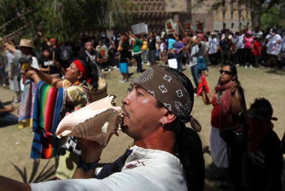 Protests And Prayers Erupt In AZ After Stringent Immigration Law Is Signed