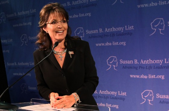 Sarah Palin Speaks At \"Celebration Of Life\" Breakfast In Washington