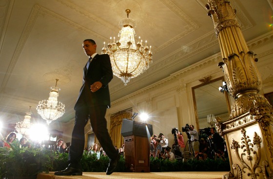 Obama Holds Press Conference On BP Oil Spill