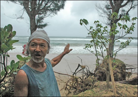 Kinsei Ishigaki wants to keep his homeland pristine.