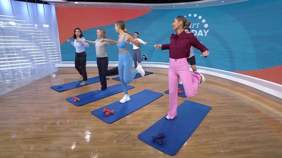 31-day aerobics challenge to stay active and warm this December