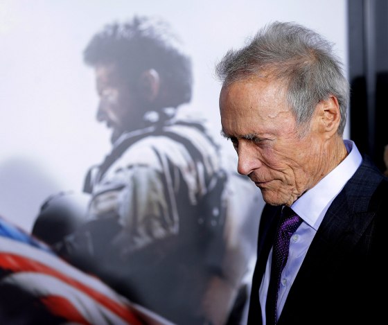 Director and producer, Clint Eastwood attends \"American Sniper\" New York Premiere at Frederick P. Rose Hall, Jazz at Lincoln Center on Dec. 15, 2014 in New York City. (Photo by John Lamparski/Getty)