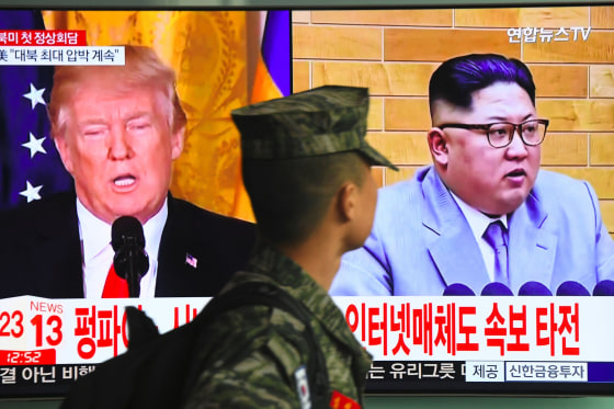 Image: SKOREA-NKOREA-US-NUCLEAR-DIPLOMACY