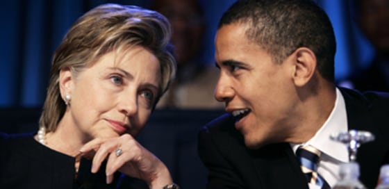 Hillary Rodham Clinton, Barack Obama