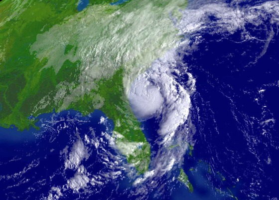 Ernesto Heads Up Atlantic Coast