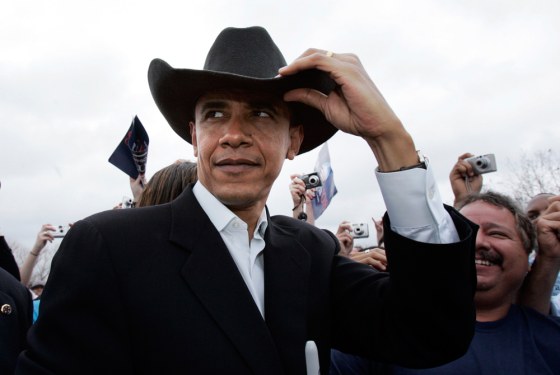 Obama with hat clearance