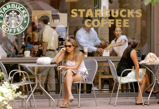 Image: A Starbucks coffee shop in Boston