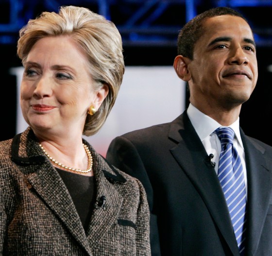 Image: Hillary Rodham Clinton, Barack Obama