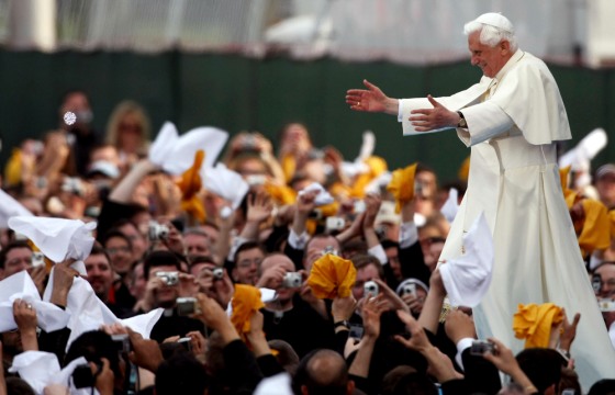 Image: Young Catholics Attend Youth Rally With Pope Benedict XVI