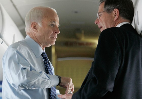 Image: John McCain and Charlie Black