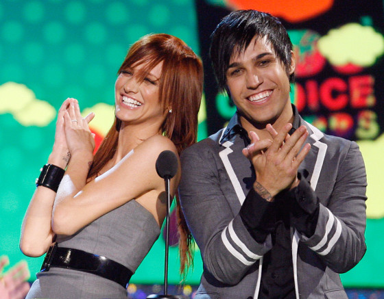 Image: Ashlee Simpson and Pete Wentz